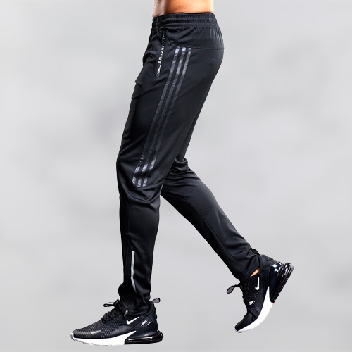 Sporty Slim Fitness Running Pants - Luxicro