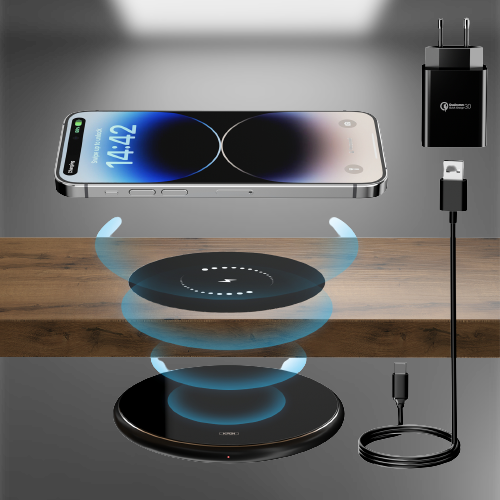 Slim Wireless Phone Charging Station - Luxicro
