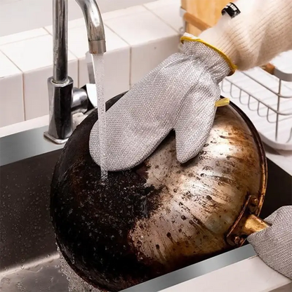 Durable Rubber Cleaning Work Gloves