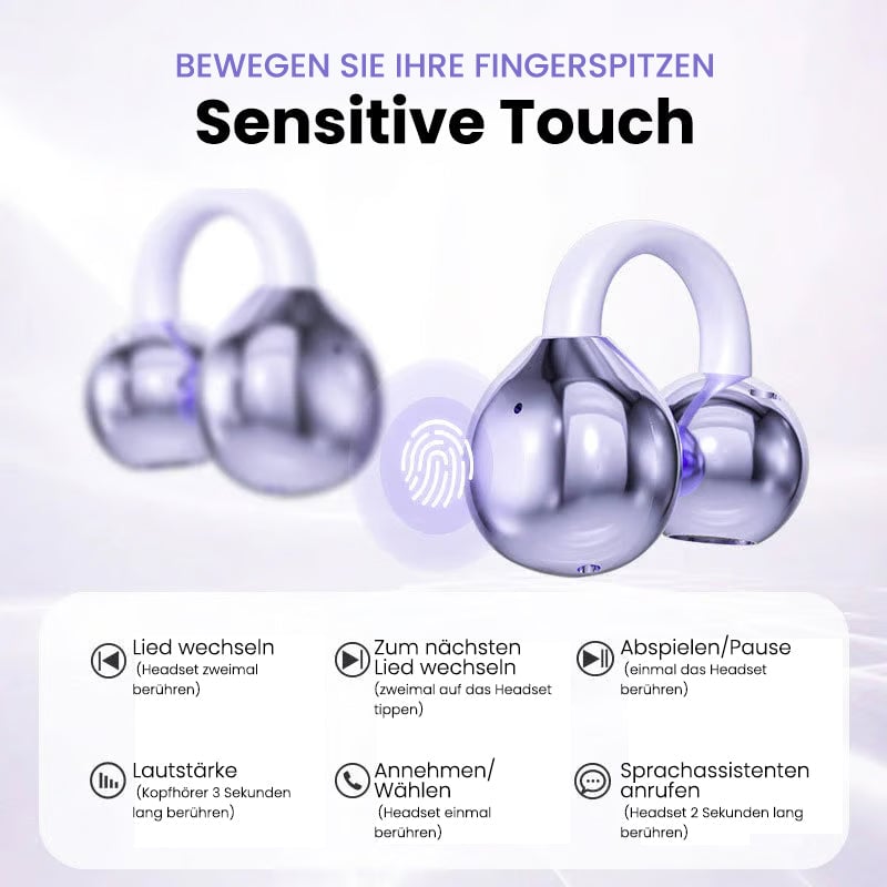 Cordless Bluetooth Headphones with Voice Assistant