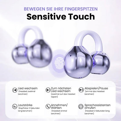 Cordless Bluetooth Headphones with Voice Assistant