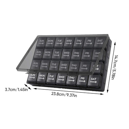 Large Capacity Pill Box Organizer