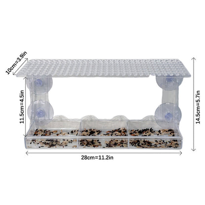 Easy Install Window Bird House with Suction Cups