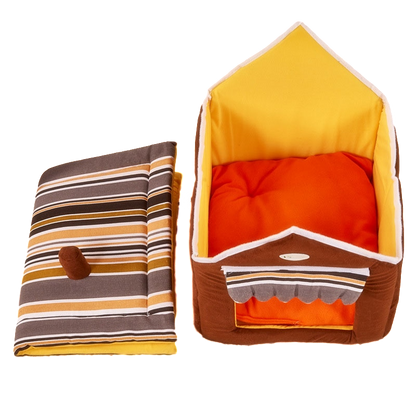Cozy Pet Bed for Small Dogs and Cats - Luxicro