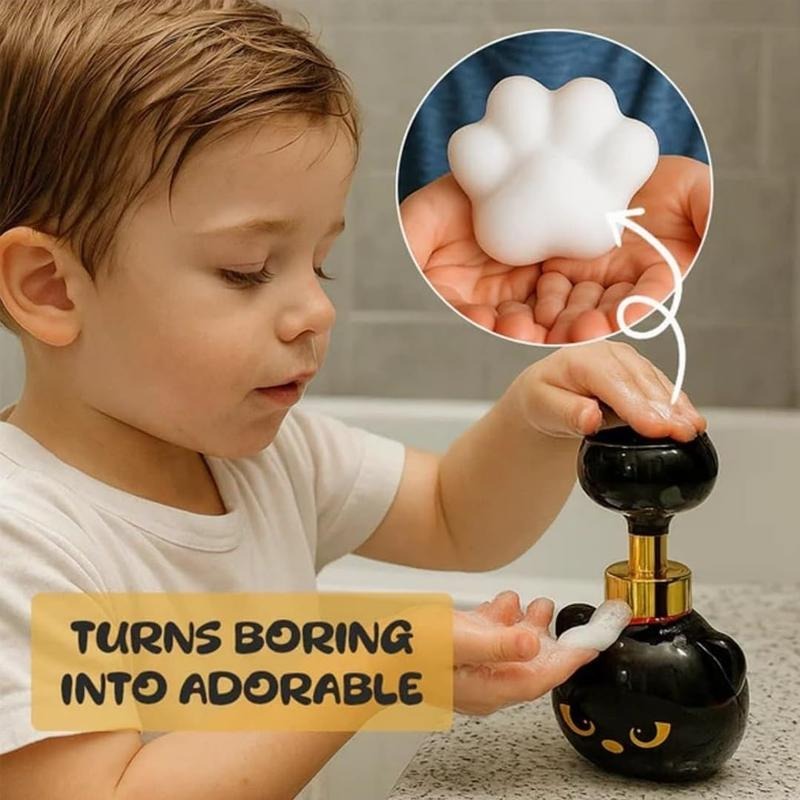 Automatic Cat Shaped Foam Soap Dispenser