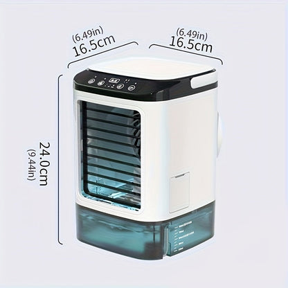Compact Portable USB Air Cooler Humidifier