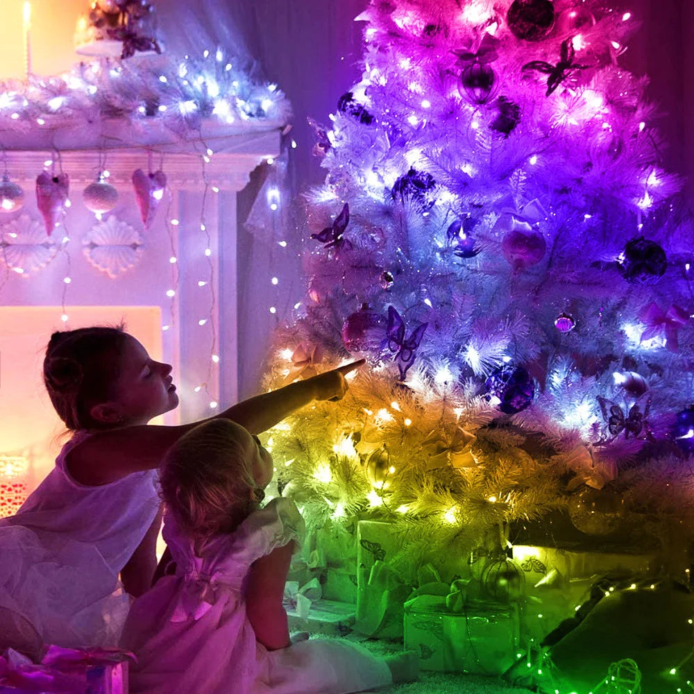 Easy Plug Christmas Lights Set