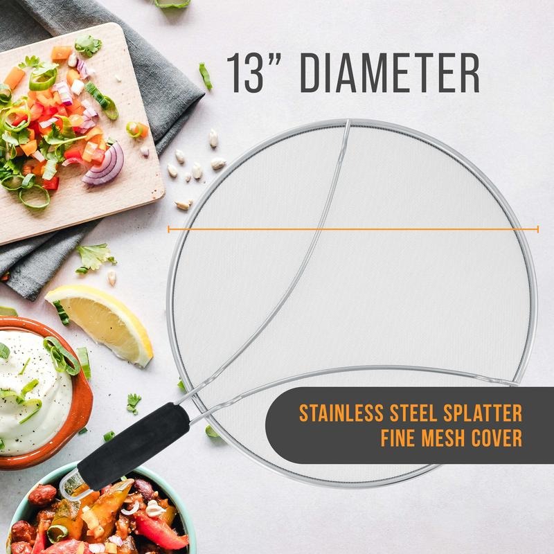 Stainless Steel Cookware Splash Screen - Luxicro