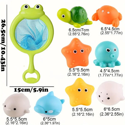 Bright Bubble Bath Toy Set