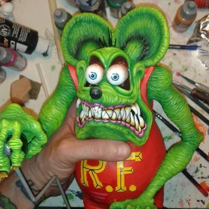 Creepy Rat Figurine Halloween Decoration Toy