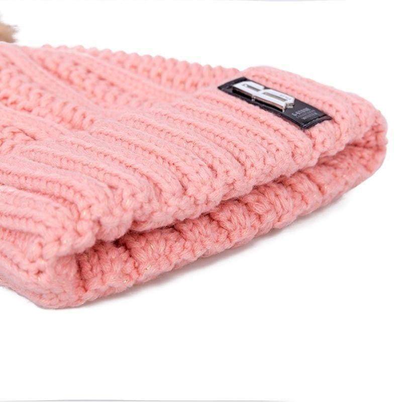 Soft Fuzzy Winter Knit Beanies
