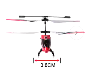 Cool Remote Control Double Rotor Toy Helicopter