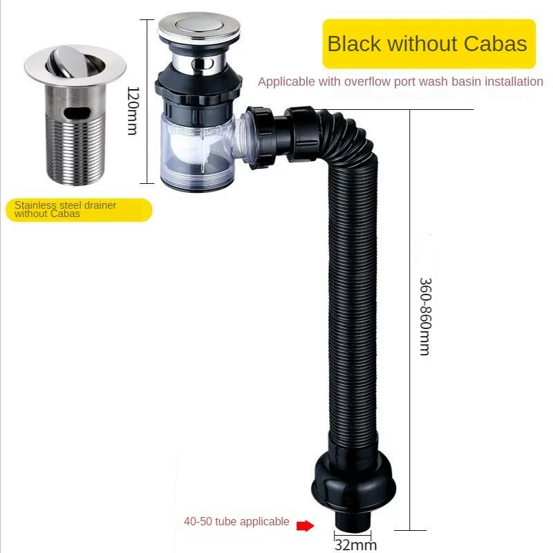 Easy to Use Expandable Drain Pipe Kit