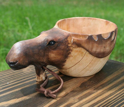 Unique Handcrafted Wood Coffee Mug