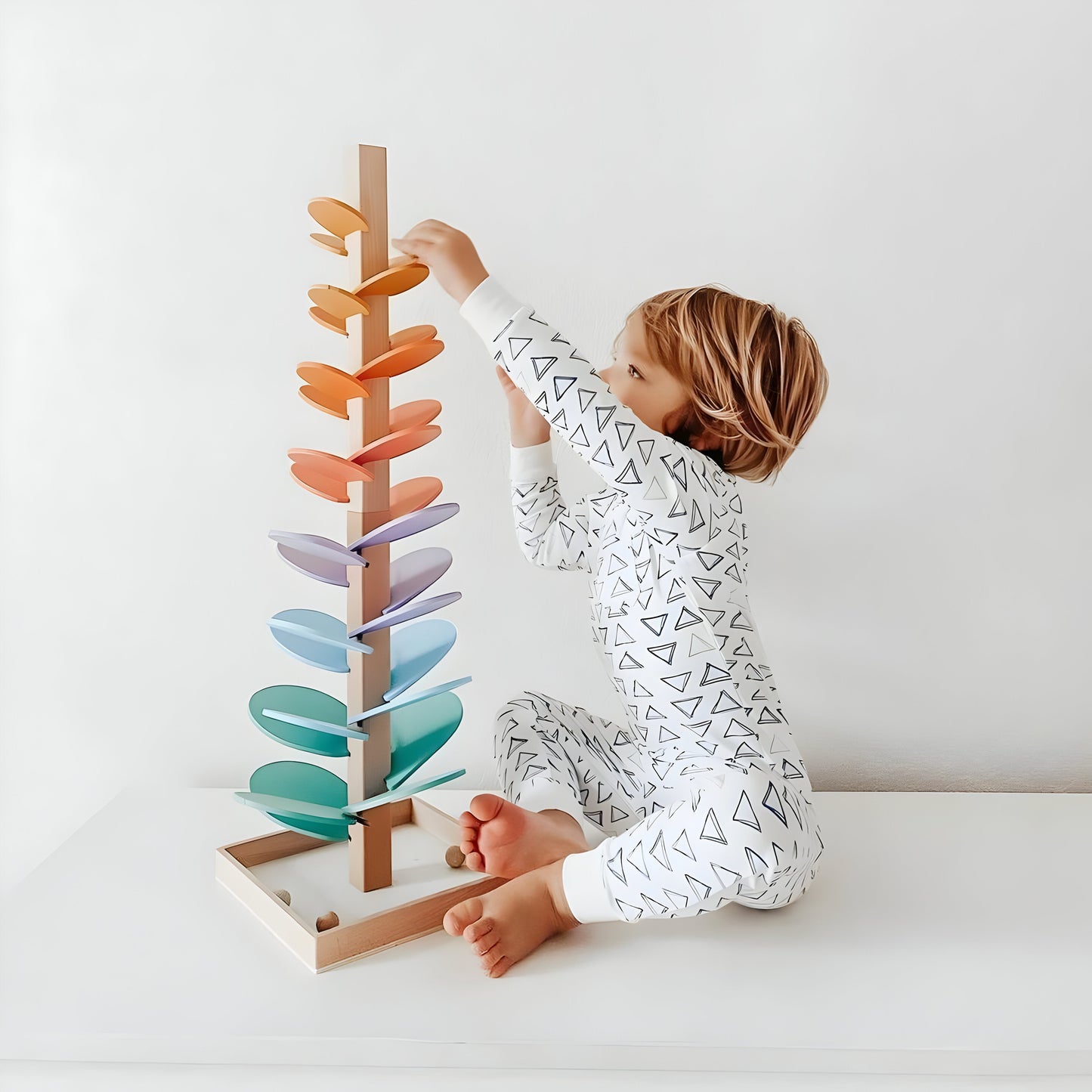 Fun Marble Run Coaster Kids Development Toy