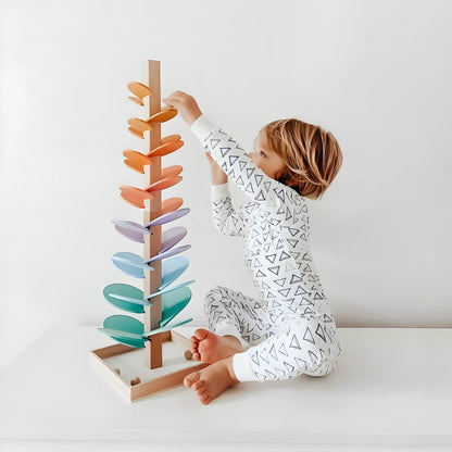 Fun Marble Run Coaster Kids Development Toy