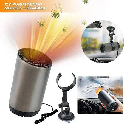 Compact Portable 360 Car Heater Fan