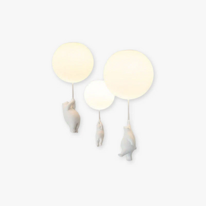 Cute Teddy Bear Hanging Lamp