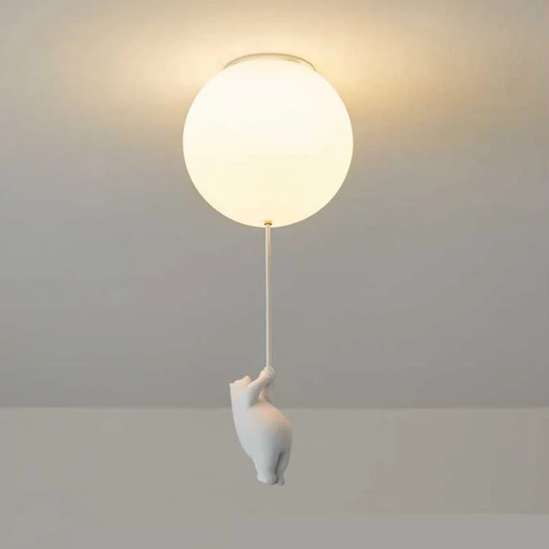Adorable Teddy Bear Hanging Lamp