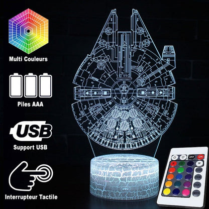Cool Star Wars 3D Desk Lamp