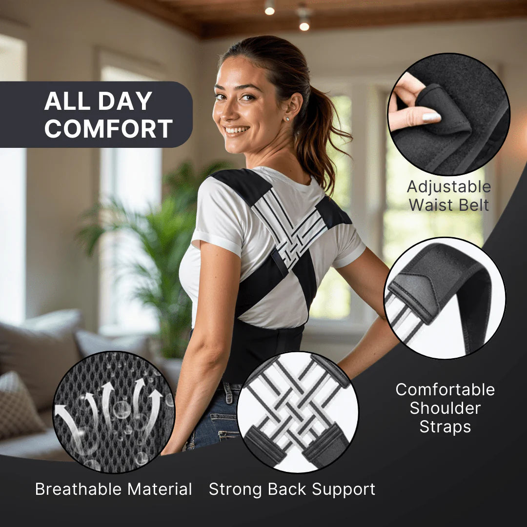 Comfortable Back Straightening Support Belt