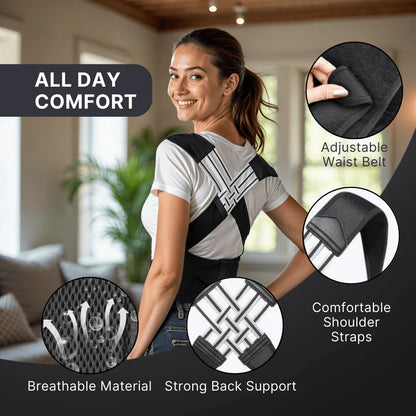 Comfortable Back Straightening Support Belt