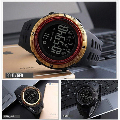 Sporty GPS Smartwatch with Heart Rate Tracker