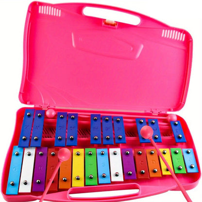Colorful Childs Xylophone Kit with Case