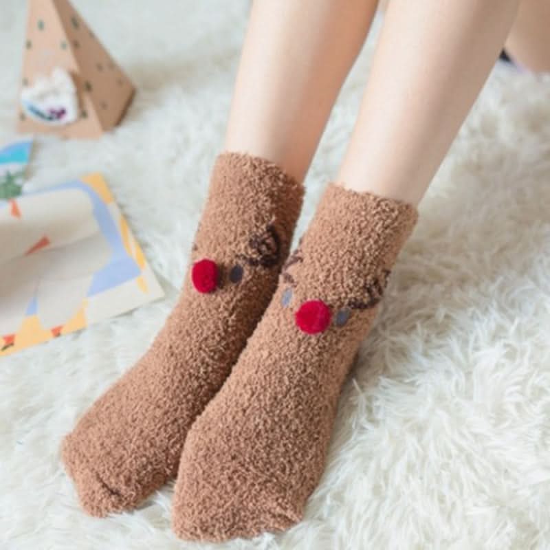 Cozy Holiday Christmas Socks