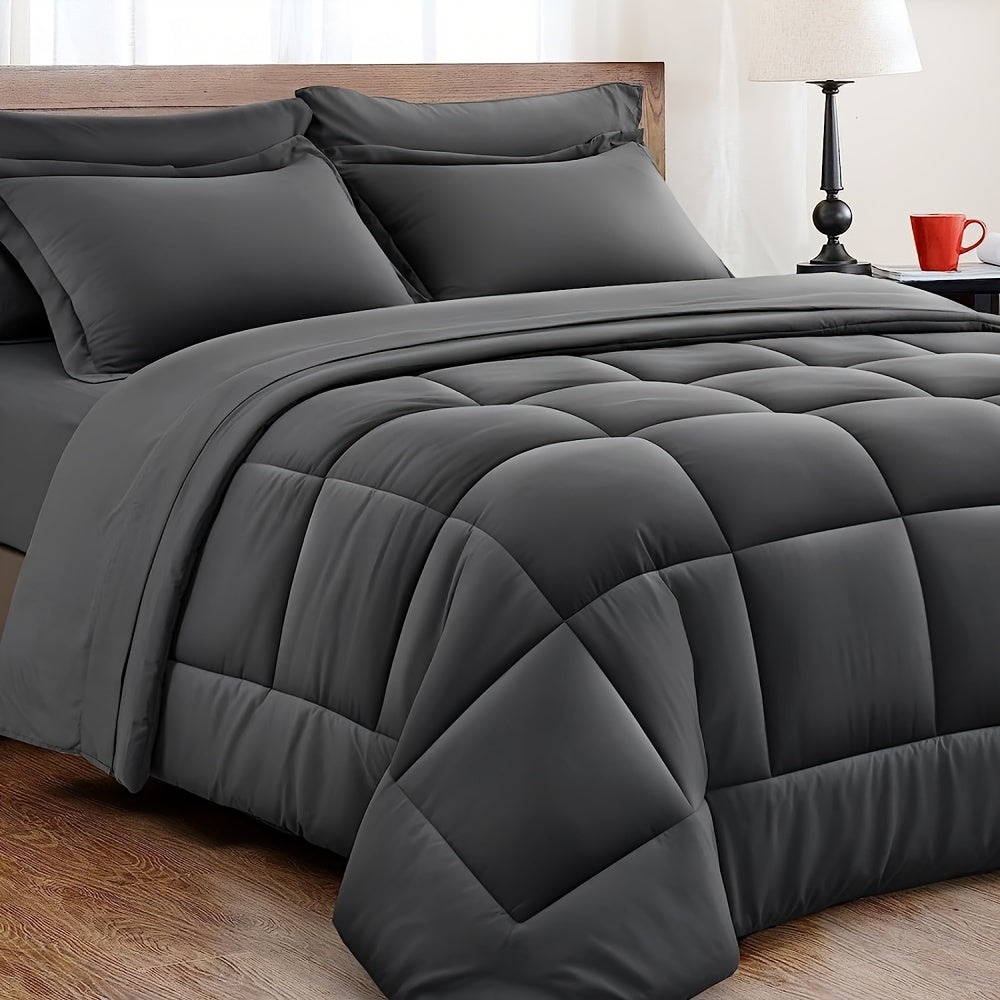 Soft Plush Bedding Comforter Set with Easy Care