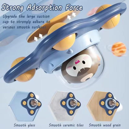 Fun Interactive Suction Cup Learning Spinner Toy