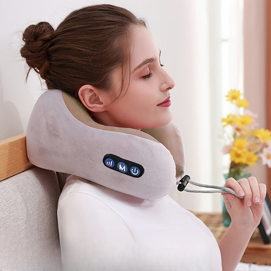 Contoured Cervical Support Neck Pillow - Luxicro