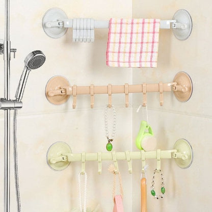 Powerful Adhesive Bathroom Wall Storage Hook