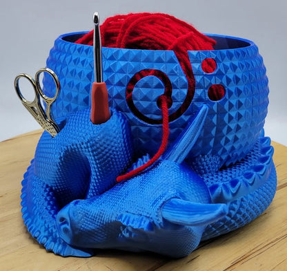 Large Fantasy Dragon Fibre Basket
