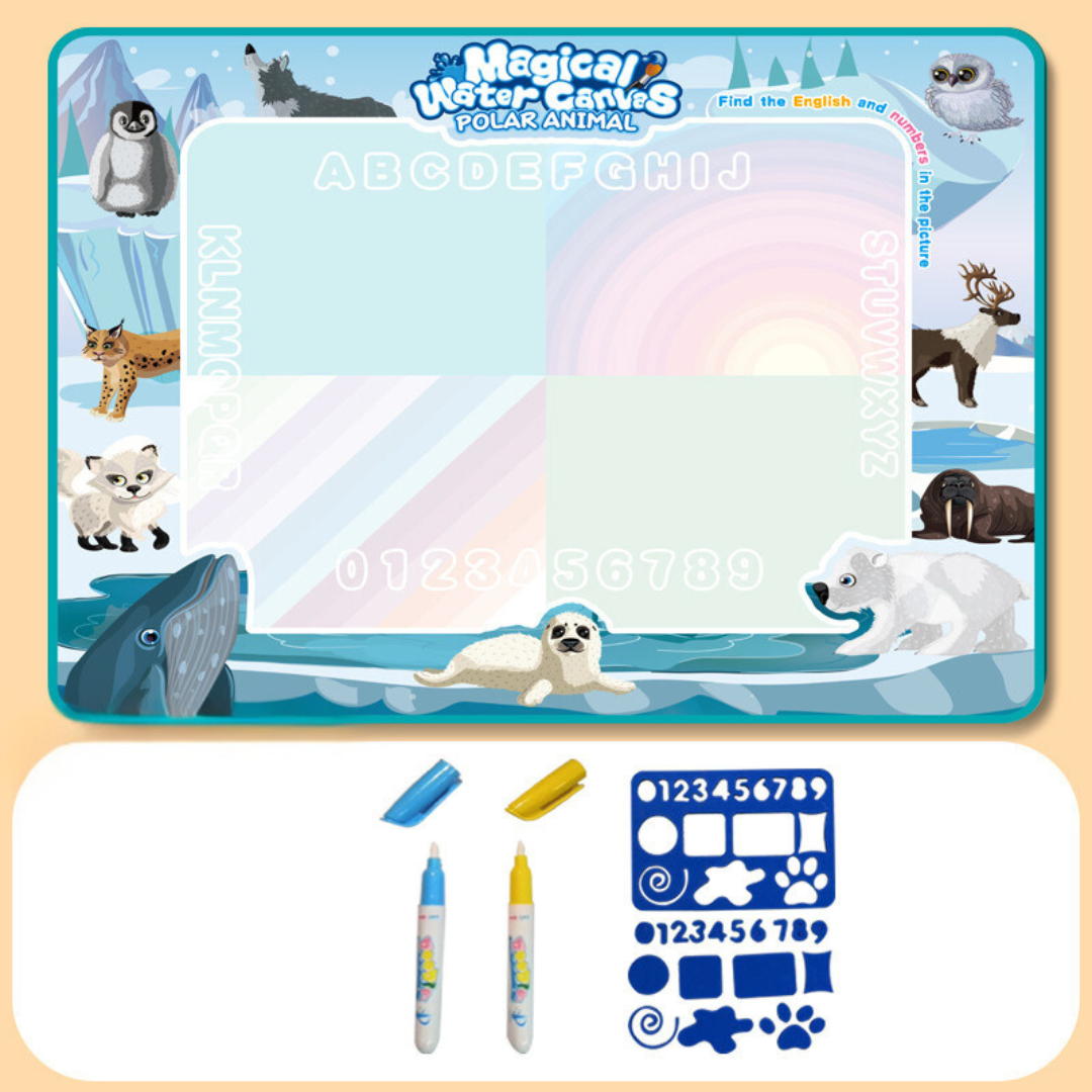 Washable Children's Coloring Book Pad