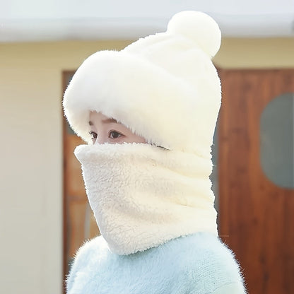 Warm Cozy Hat and Scarf Set