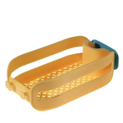 Space Saving Sink Caddy Sponge Holder Rack