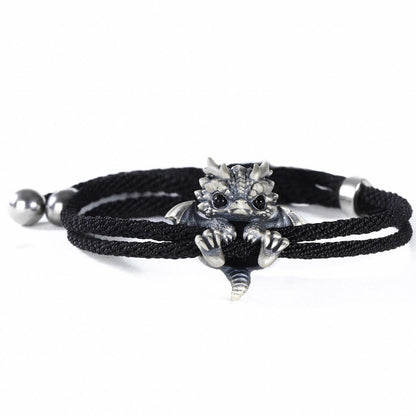 Custom Baby Dragon Charm Bangle