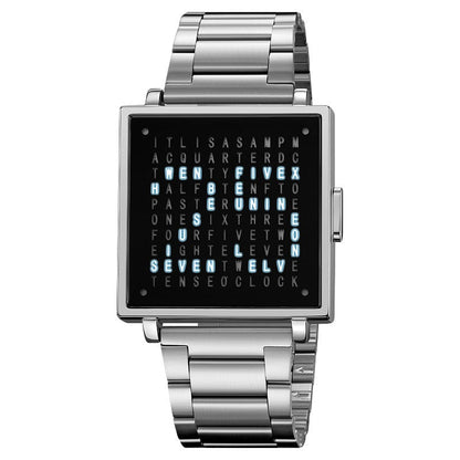 Sleek Thin Stainless Steel Watch