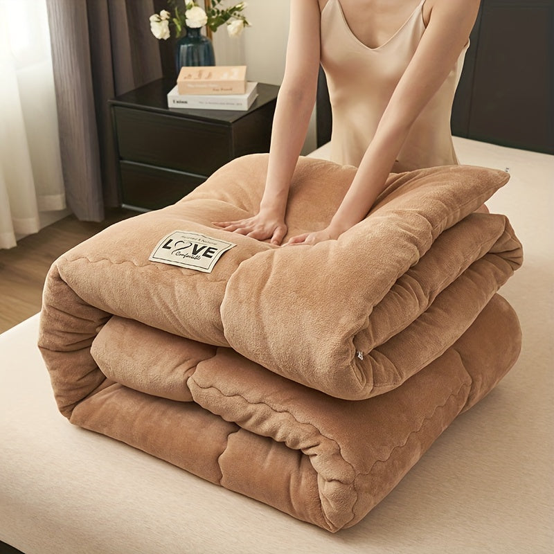Soft Plush Fleece Winter Duvet for Ultimate Comfort