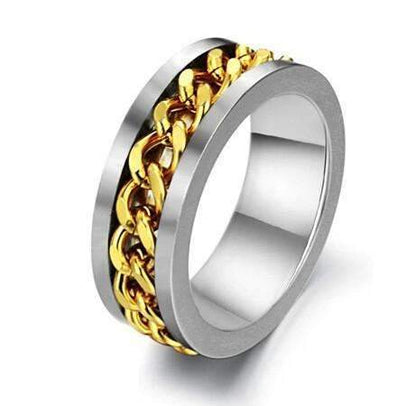 Unique Spin Fidget RingAccessory