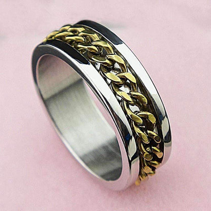 Unique Spin Fidget RingAccessory