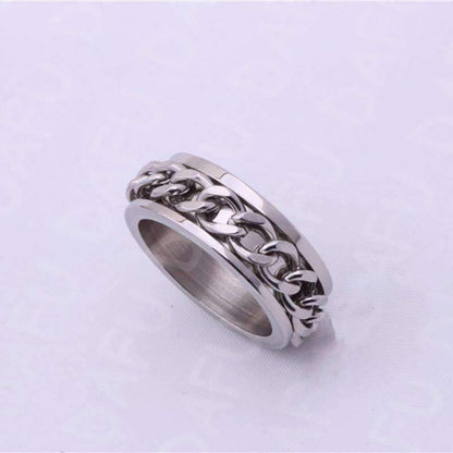 Unique Spin Fidget RingAccessory