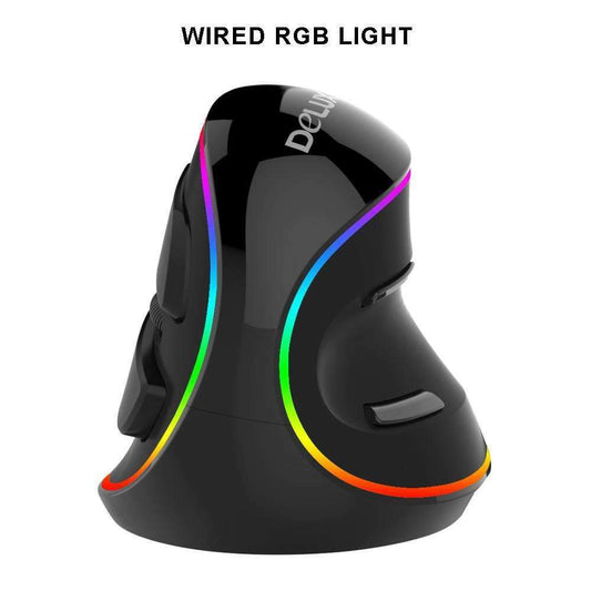 Contoured Vertical Mouse for Pain Free Computing - Luxicro