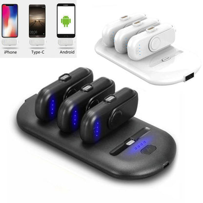 Compact Travel Phone Power Bank Charger Packs