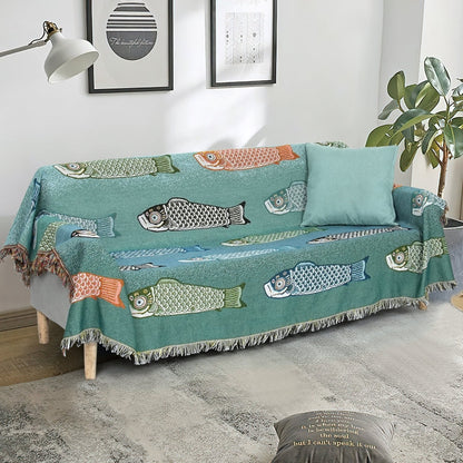 Cozy Fishing Blanket - Warm Plush Summer Home Decor - Luxicro