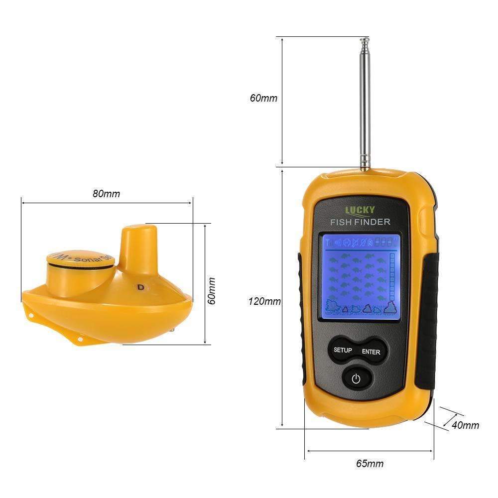 Portable Wireless Fish Detector - Easy Fish Locator