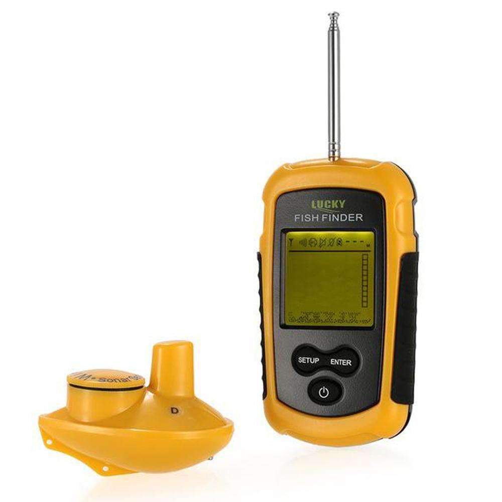 Compact Waterproof Fish Finder - Simple Fish Detector