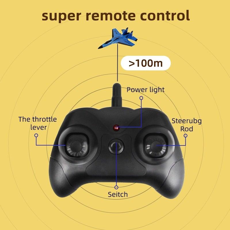 High Speed Remote Control Fighter Plane Toy