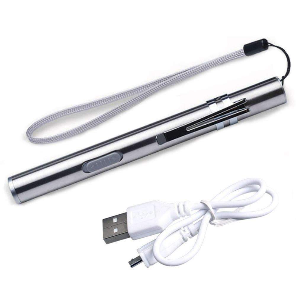 Portable Rechargeable LED Metal Torch Light - Luxicro